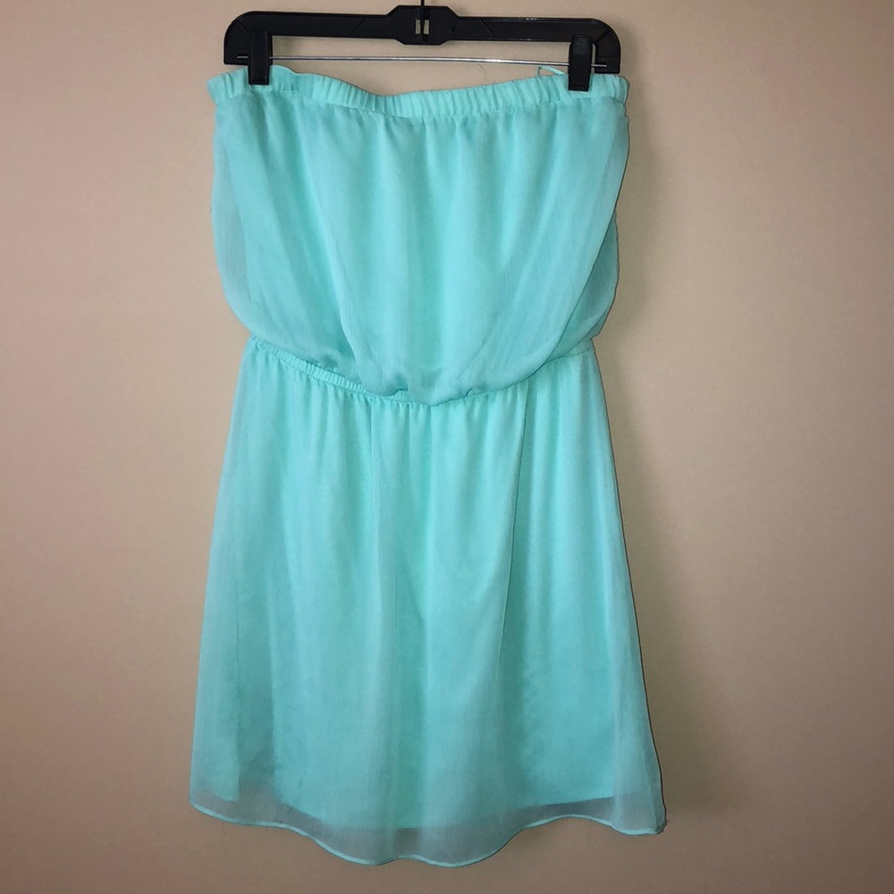 Strapless dress from express